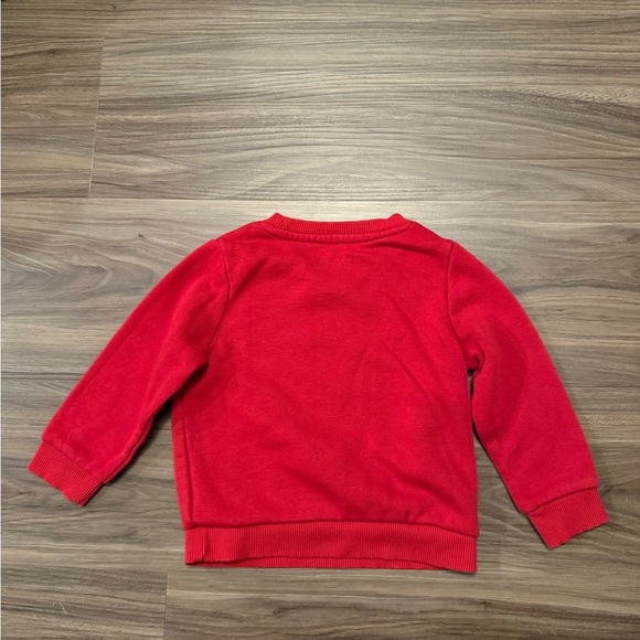 Star Wars Red Kids Sweatshirt with Baby Yoda Design size 18M - Picture 2 of 4